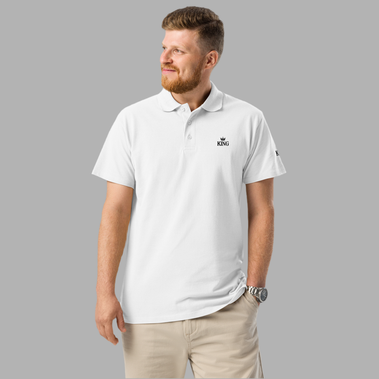 Premium pique polo shirt (King)