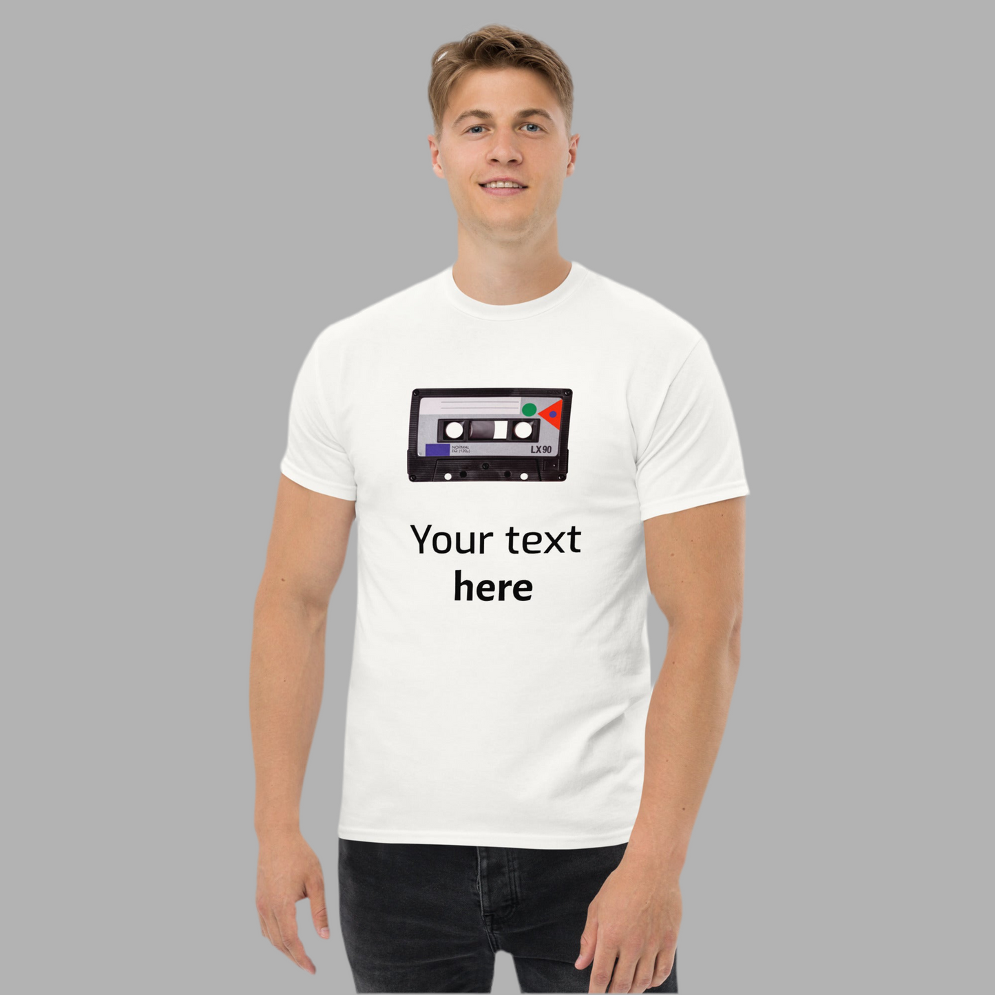 Unisex classic tee (Cassette tape)