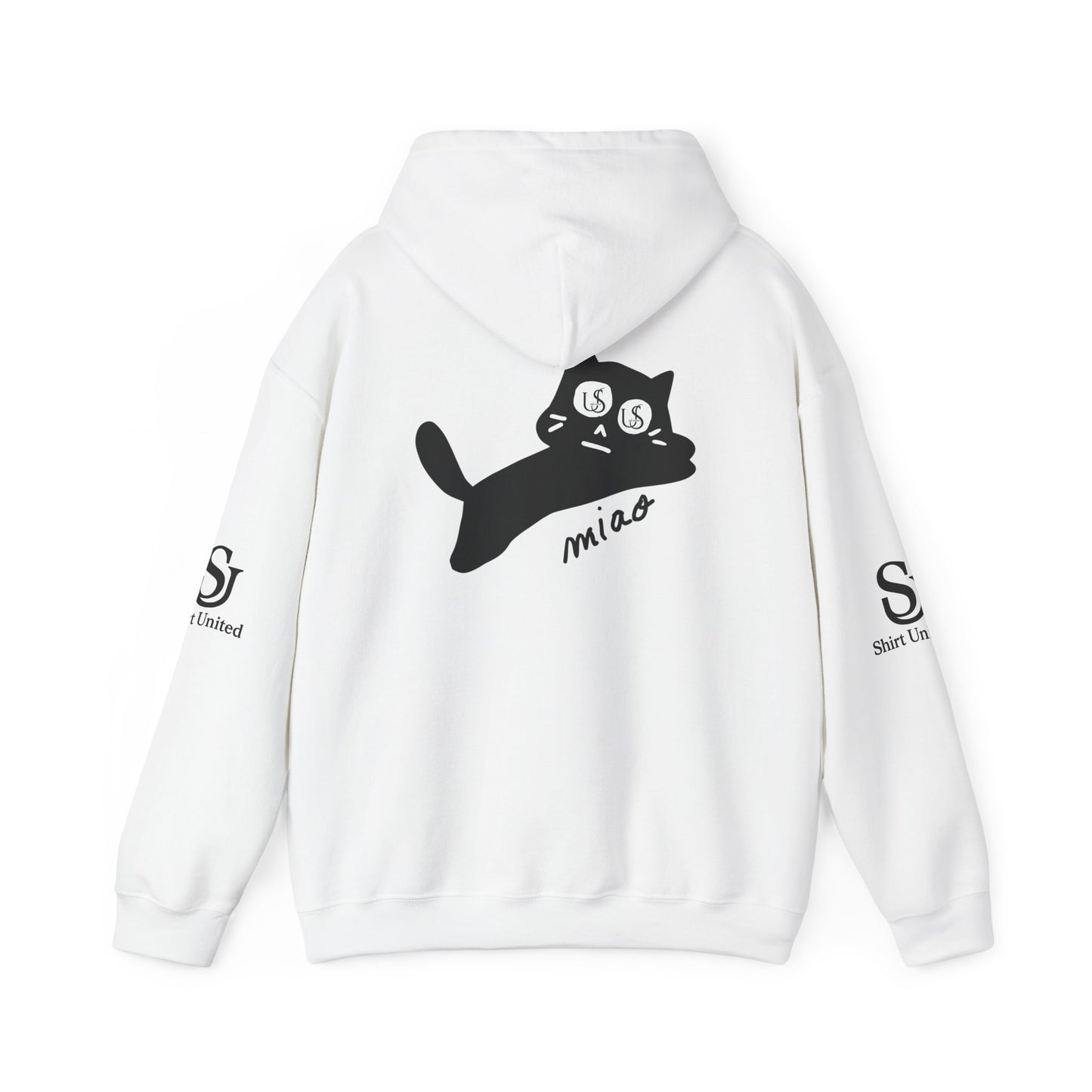 Cute Cat Lover's Hoodie, 'I am His Wife' Sweatshirt, Gift for Cat Moms, Cozy Hooded Sweatshirt, Cat Owner Apparel