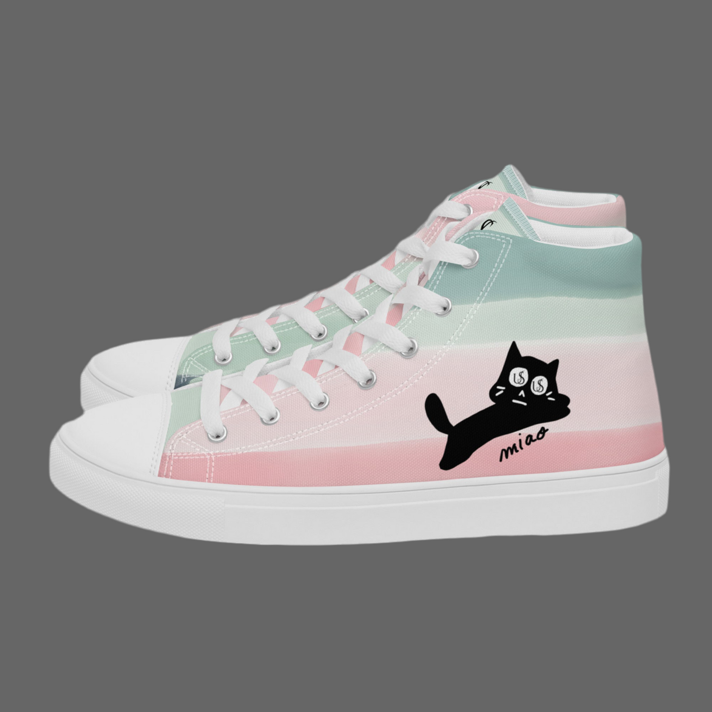 Women’s high top canvas shoes (Cat)