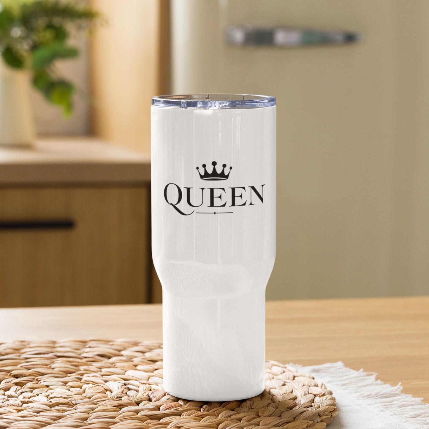 Travel mug with a handle(Quenn)