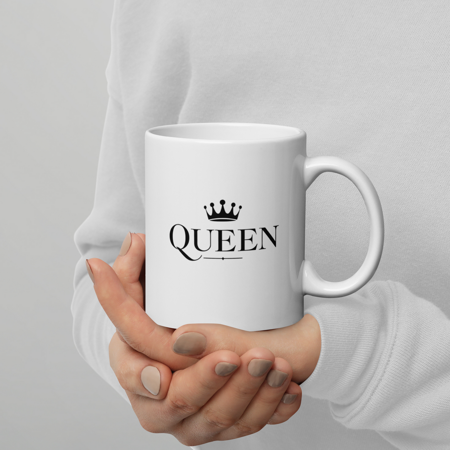 White glossy mug (Queen)