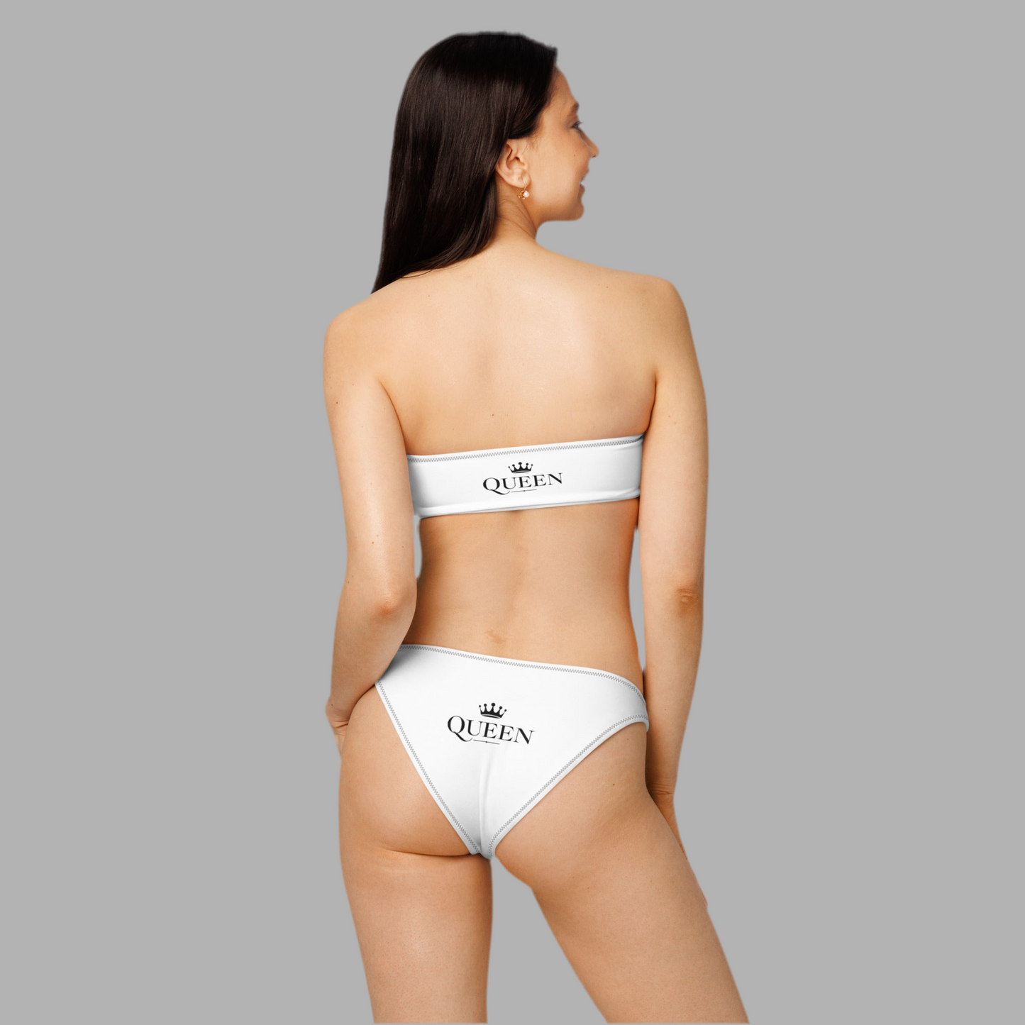 Recycled bandeau bikini (Queen)