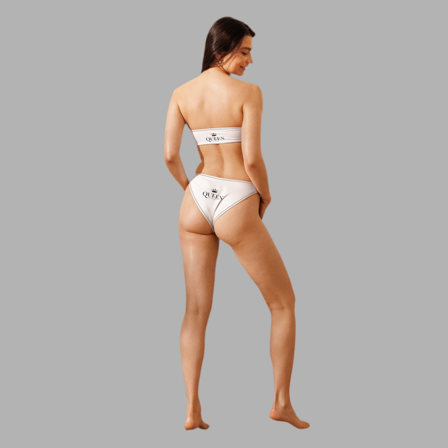 Recycled bandeau bikini (Queen)