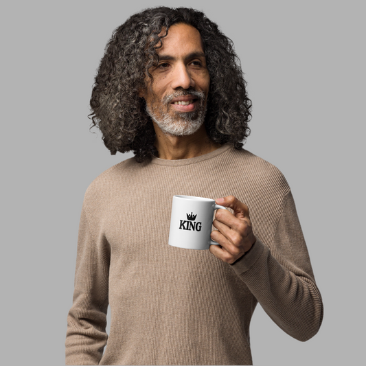 White glossy mug (King)