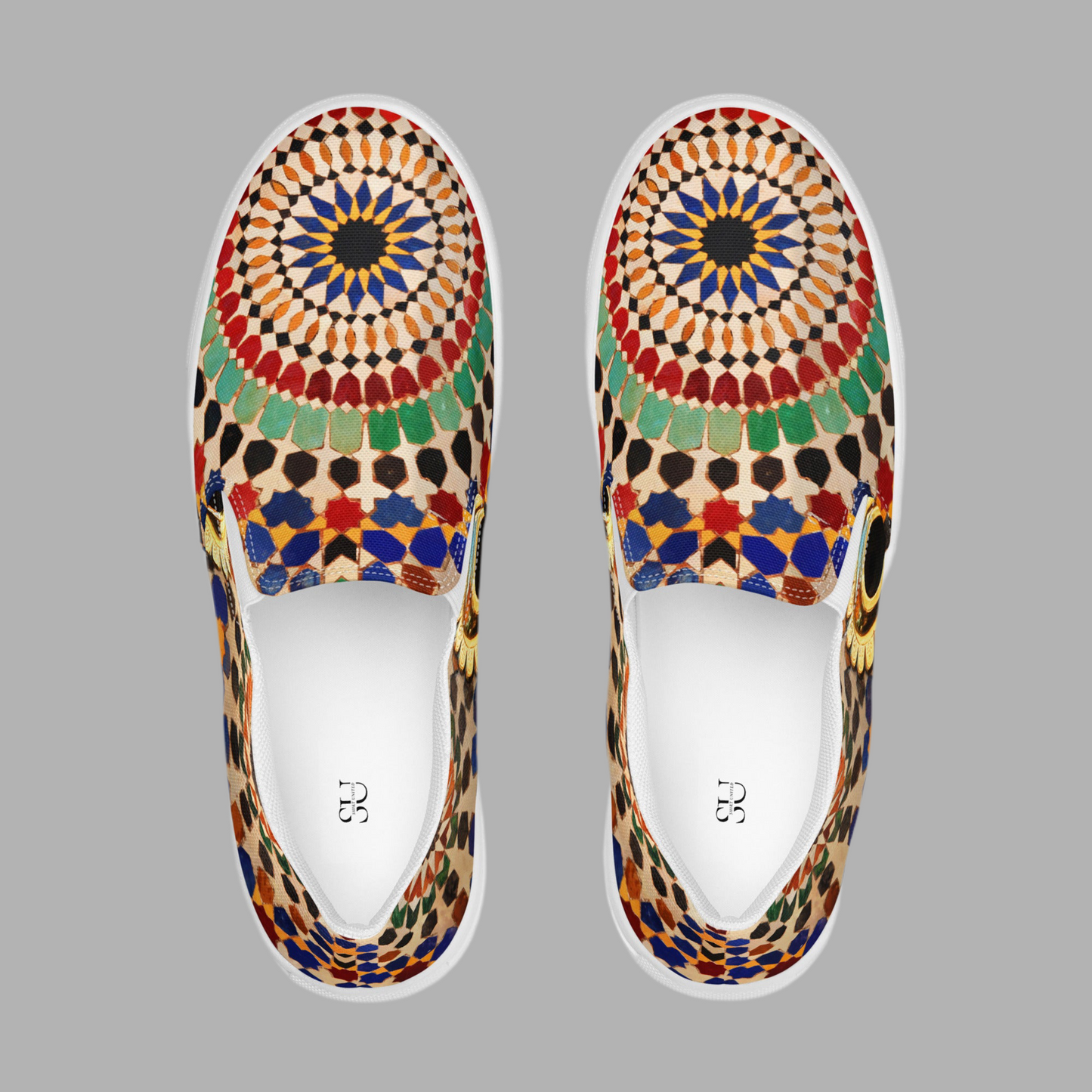 Men’s slip-on canvas shoes (Moroccan Style)