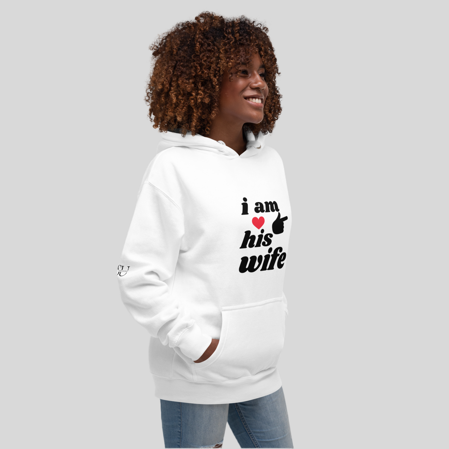 Unisex Hoodie (i am his wife)