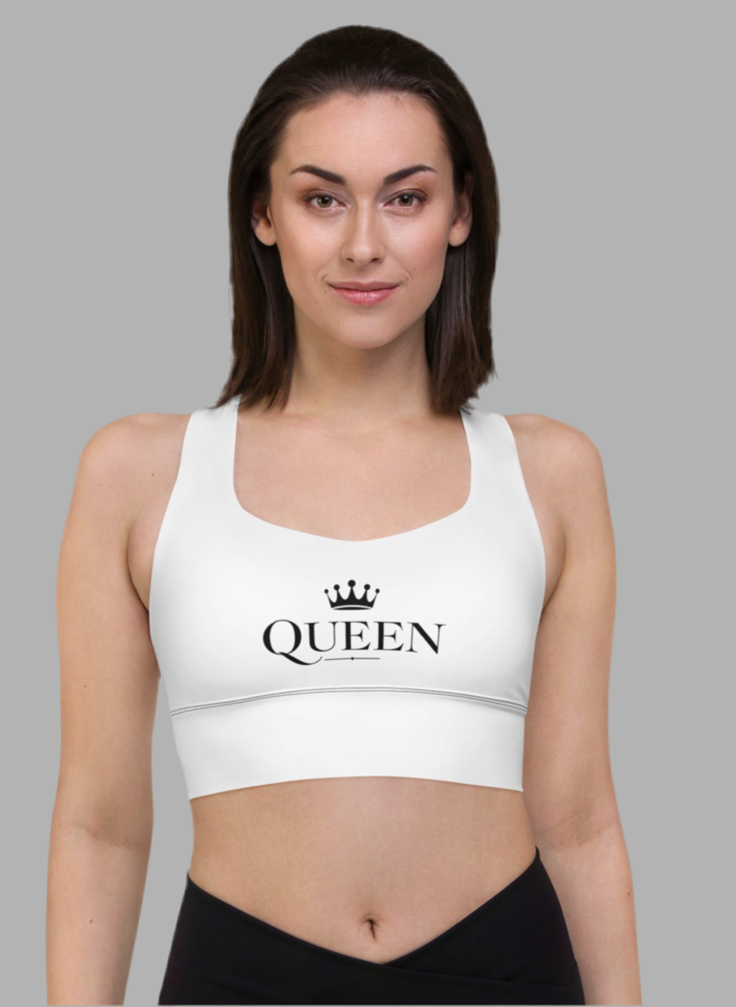 Recycled Longline Sports Bra (Queen)