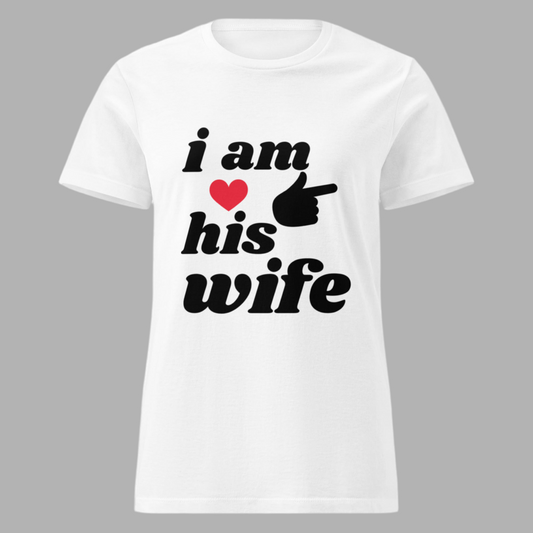 Partner T-Shirt Set – "i am his wife" & "i am her husband"