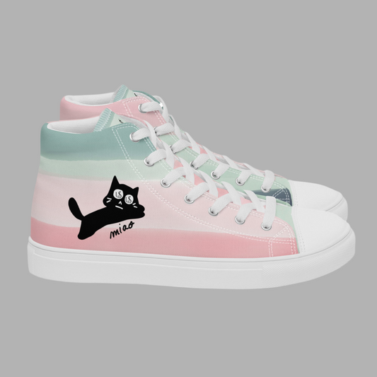 Women’s high top canvas shoes (Cat)