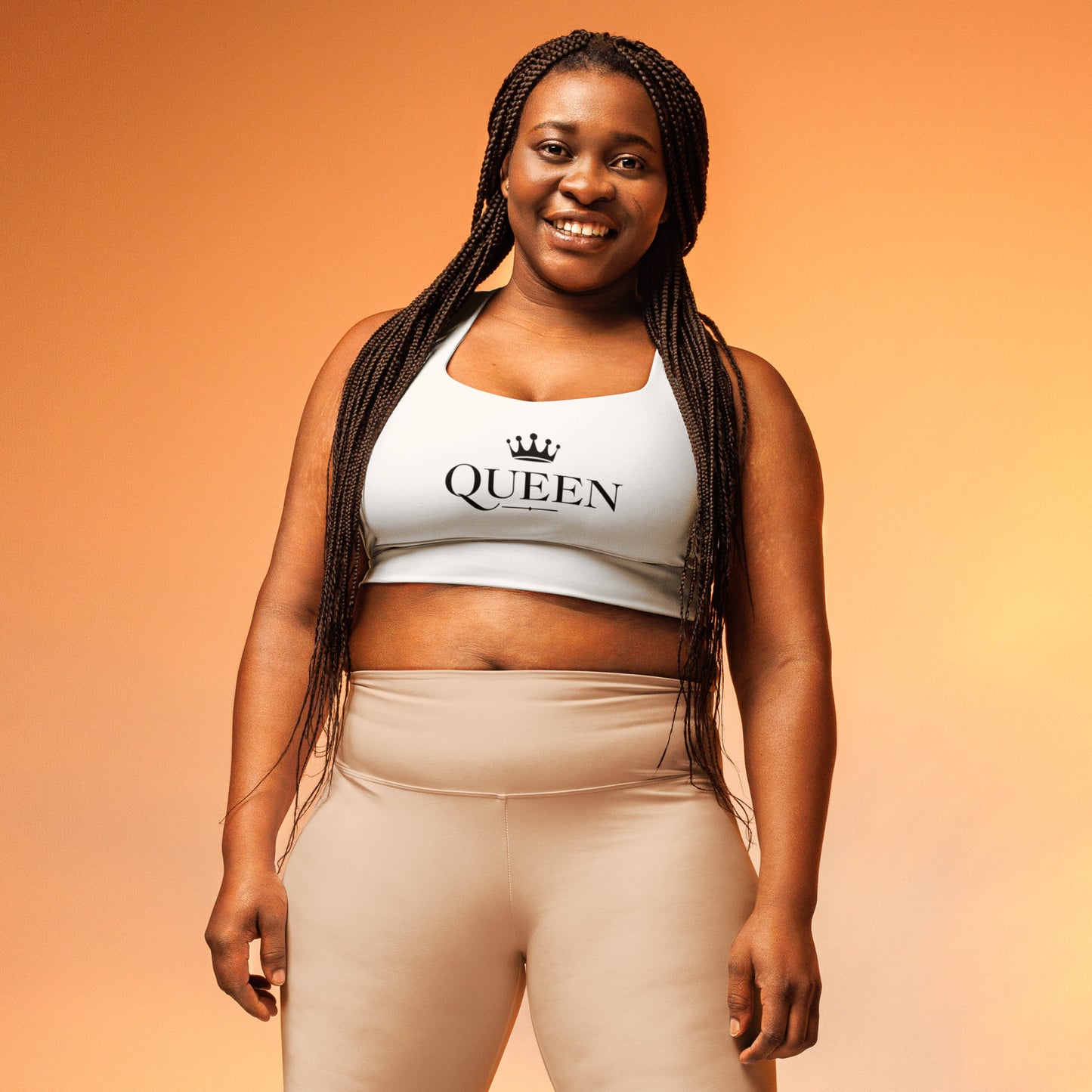 Recycled Longline Sports Bra (Queen)