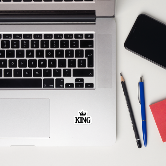 Bubble-free stickers (King)
