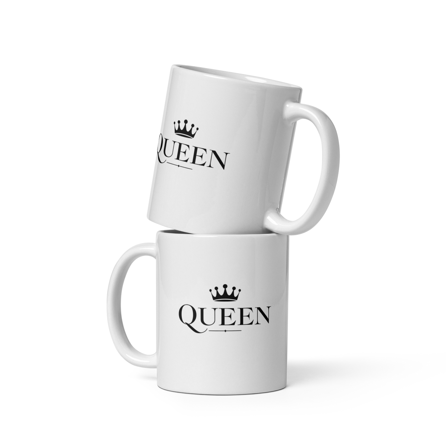 White glossy mug (Queen)