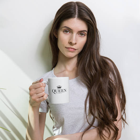White glossy mug (Queen)